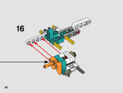 LEGO 42117 instructions page 14 – build guide