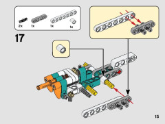 LEGO 42117 instructions page 15 – build guide