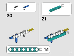 LEGO 42117 instructions page 17 – build guide