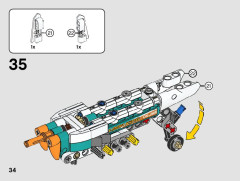 LEGO 42117 instructions page 34 – build guide