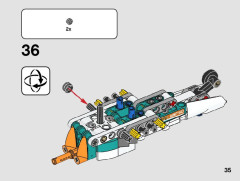 LEGO 42117 instructions page 35 – build guide