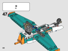 LEGO 42117 instructions page 44 – build guide