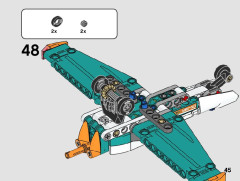 LEGO 42117 instructions page 45 – build guide