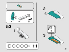 LEGO 42117 instructions page 51 – build guide