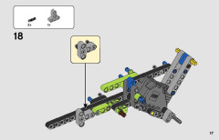 LEGO 42118 instructions page 17 – build guide