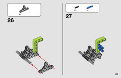 LEGO 42118 instructions page 23 – build guide