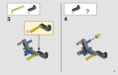 LEGO 42118 instructions page 3 – build guide