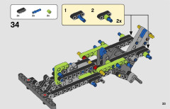 LEGO 42118 instructions page 33 – build guide