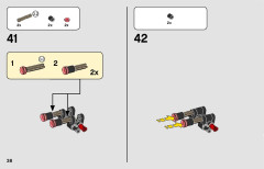 LEGO 42118 instructions page 38 – build guide