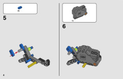 LEGO 42118 instructions page 4 – build guide