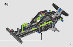 LEGO 42118 instructions page 43 – build guide