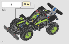 LEGO 42118 instructions page 56 – build guide