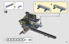 LEGO 42118 instructions page 17 – build guide