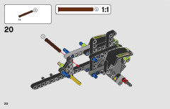 LEGO 42118 instructions page 20 – build guide