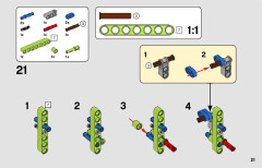 LEGO 42118 instructions page 21 – build guide
