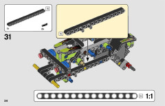 LEGO 42118 instructions page 34 – build guide