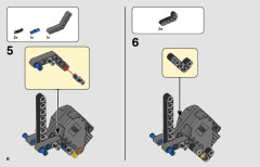 LEGO 42118 instructions page 6 – build guide