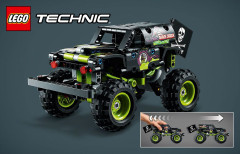 LEGO 42118 instructions page 62 – build guide