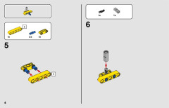 LEGO 42119 instructions page 4 – build guide