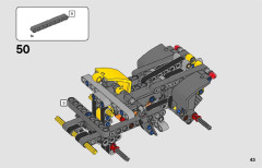 LEGO 42119 instructions page 43 – build guide