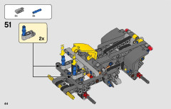 LEGO 42119 instructions page 44 – build guide