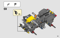 LEGO 42119 instructions page 53 – build guide