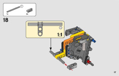 LEGO 42119 instructions page 17 – build guide
