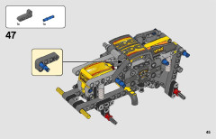 LEGO 42119 instructions page 45 – build guide