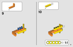 LEGO 42119 instructions page 9 – build guide