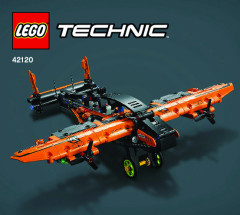 LEGO 42120 instructions page 1 – build guide