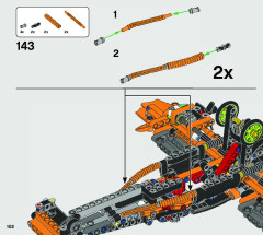 LEGO 42120 instructions page 102 – build guide