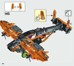 LEGO 42120 instructions page 104 – build guide