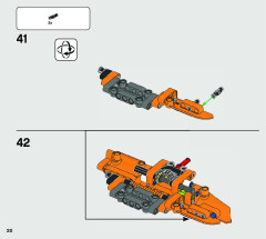 LEGO 42120 instructions page 20 – build guide