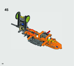 LEGO 42120 instructions page 23 – build guide