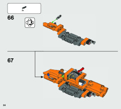 LEGO 42120 instructions page 34 – build guide