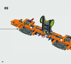 LEGO 42120 instructions page 36 – build guide