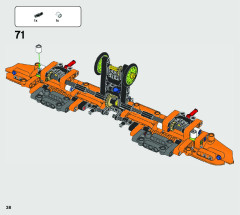 LEGO 42120 instructions page 38 – build guide