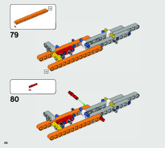 LEGO 42120 instructions page 45 – build guide