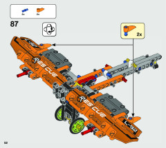 LEGO 42120 instructions page 52 – build guide