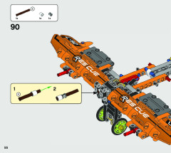LEGO 42120 instructions page 55 – build guide