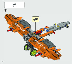 LEGO 42120 instructions page 56 – build guide
