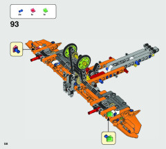 LEGO 42120 instructions page 58 – build guide