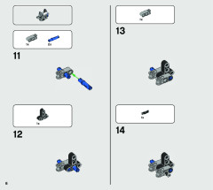 LEGO 42120 instructions page 6 – build guide