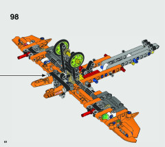 LEGO 42120 instructions page 61 – build guide