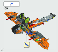 LEGO 42120 instructions page 67 – build guide