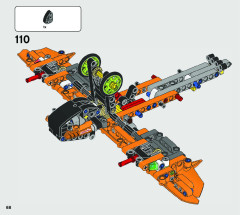 LEGO 42120 instructions page 68 – build guide