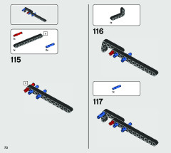 LEGO 42120 instructions page 73 – build guide