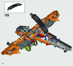 LEGO 42120 instructions page 75 – build guide