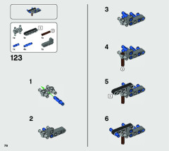 LEGO 42120 instructions page 79 – build guide