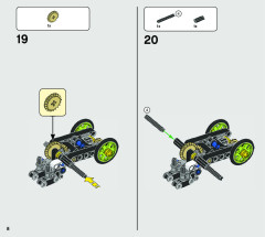 LEGO 42120 instructions page 8 – build guide